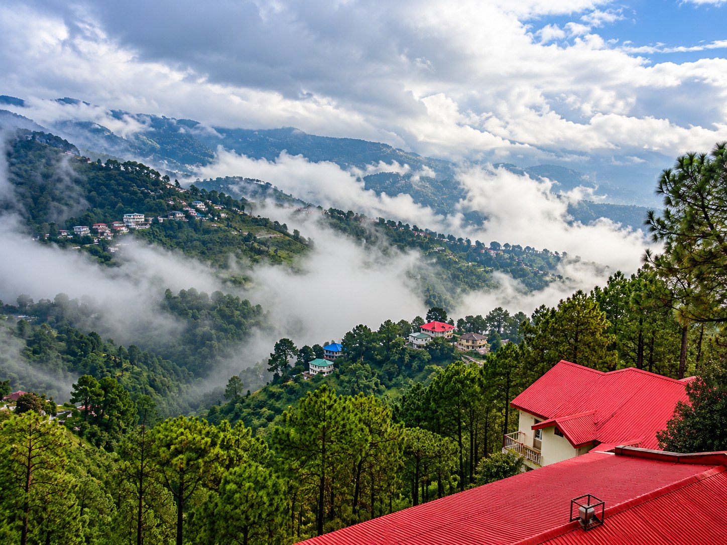 Clouds over the valley