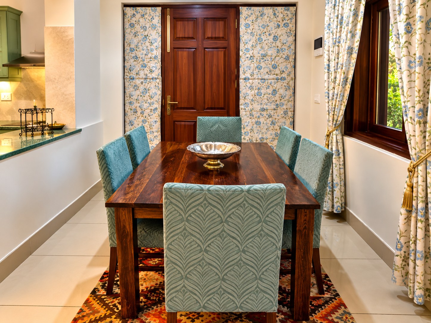 The dining room