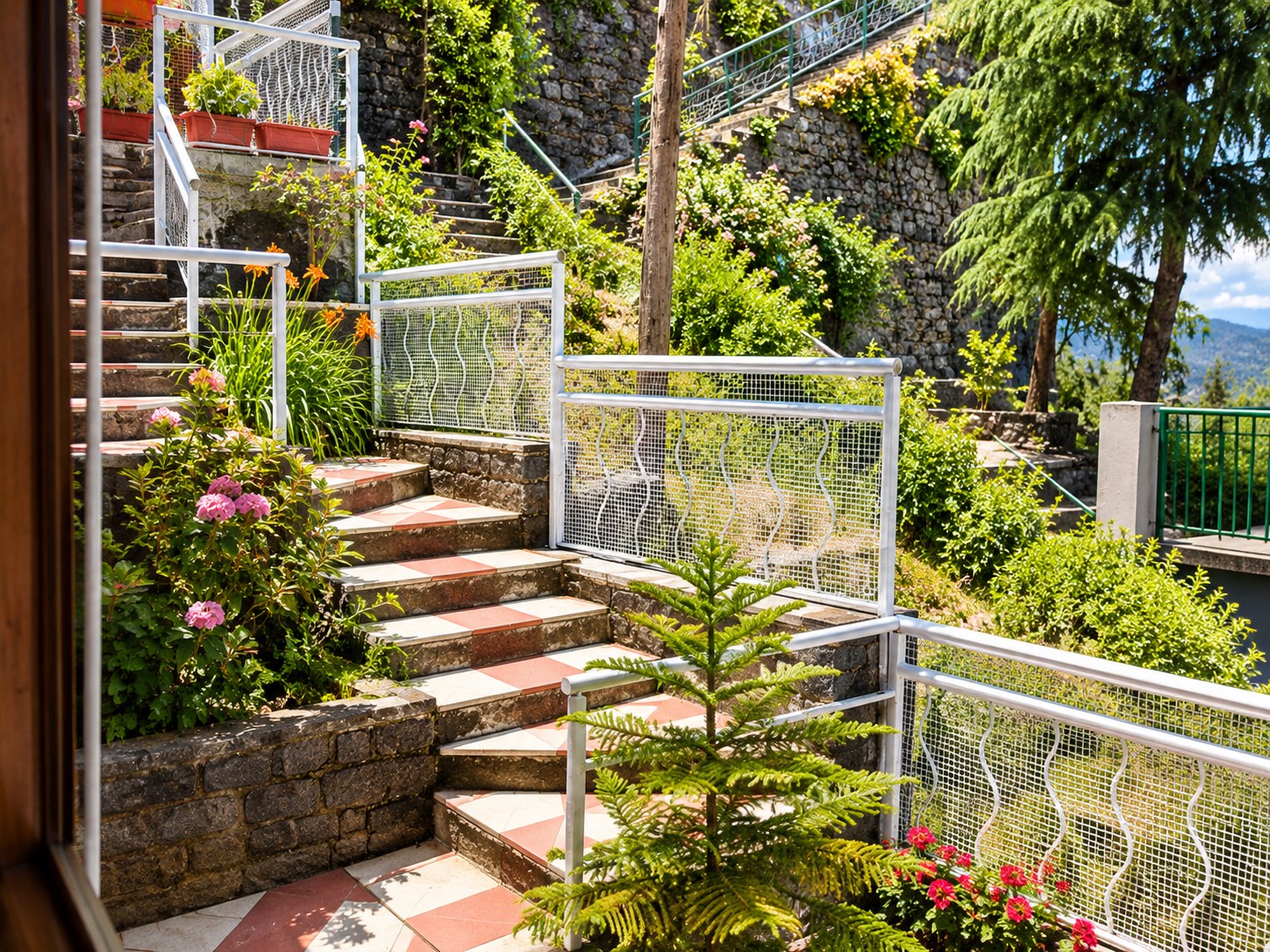 Garden steps
